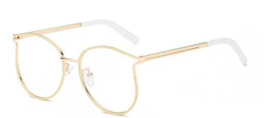 Cat Eye Glasses Metal Frames