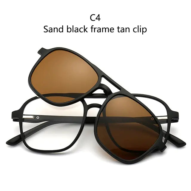 Magnetic Polarized Sun Glasses